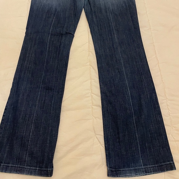 7 For All Mankind "High Waist Bootcut" (mid rise) Size 31 Great Condition! - Picture 9 of 10